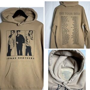 Official Jonas Brothers The Tour 2023 Unisex Hoodie